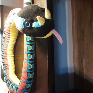 Stuffed toy snake